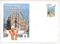 Art. visita Papa a Barcelona - Tarjeta máxima