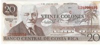 Billetes - America - Costa Rica - 252 - MBC+ - 1983 - 20 colones - Num.ref: C28729954