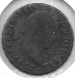 Monedas - EspaÃ±a - Fernando VII (1808 - 1833) - 1474 - 1827 - 2 Maravedis - Segovia