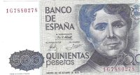 Billetes - EspaÃ±a - Estado EspaÃ±ol (1936 - 1975) - 500 ptas - 530 - SC - 1979 - Num.ref: 1G7880278 sin serie