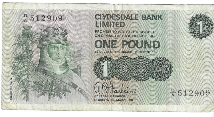 Billetes - Europa - Escocia - 204 - BC+ - 1971 - pound - Num.ref: 512909 - Click en la imagen para cerrar