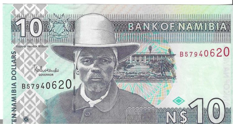 Billetes - Africa - Namibia - 4B - SC - 10 dolares - Num.ref: B57940620 - Click en la imagen para cerrar
