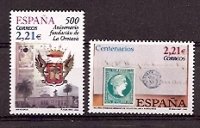Sellos - Países - España - 2º Cent. (Series Completas) - Juan Carlos I - 2005 - 4190/91 - **