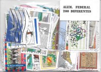 Paises - Europa - Alemania RFA - 200 sellos diferentes