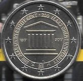 Monedas - Euros - 2€ - Belgica - Año 2017 - Universidad de Gante