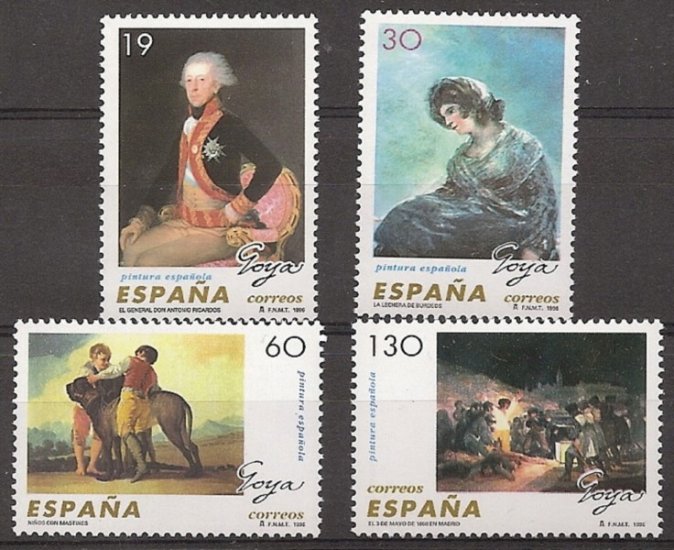 Sellos - Países - España - 2º Cent. (Series Completas) - Juan Carlos I - 1996 - 3437/40 - ** - Click en la imagen para cerrar