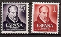 Sellos - Países - España - 2º Cent. (Series Completas) - Estado Español - 1961 - 1369/70 - **