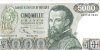 Billetes - Europa - Belgica - 137 - EBC+ - 1971 - 5000 francos - Num.ref: 0001039046