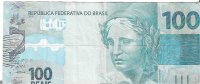Billetes - America - Brasil - 257 - MBC - 100 reais - Num.ref: MH096725658