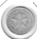 Monedas - America - Cuba - 13.2 - 1920 - 20 ctv - plata