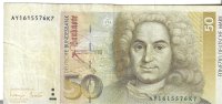 Billetes - Europa - Alemania - 193 - MBC+ - 1993 - 50 marcos - Num.ref: AY1615576K7
