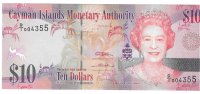 Billetes - America - Islas Caiman - 40 - SC - 2010 - 10 dolares - Num.ref: 004355