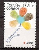 Sellos - Países - España - 2º Cent. (Series Completas) - Juan Carlos I - 2003 - 3959 - **