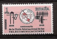 Sellos - Países - España - 2º Cent. (Series Completas) - Estado Español - 1965 - 1670 - **