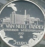 Monedas - Euros - 5&euro; - Holanda - A&ntilde;o 2015 - Unesco