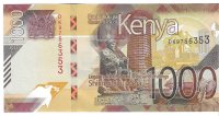 Billetes - Africa - Kenya - 56 - SC - 2024 - 1000 shillings - Num.ref: DK9756353