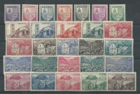 Andorra - Correo Francés - Series completas - ** - 1944/46 - 95/121 - Nuevos Fijasellos