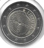 Monedas - Euros - 2€ - Lituania - Año 2016 - Cultura Popular