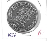 Monedas - Europa - Azores - 45 - 1986 - 100 escudos