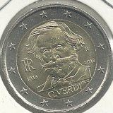 2€ - Italia - SC - Año 2013 - Verdi