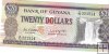 Billetes - America - Guayana - 27 - SC - 1999 - 20 dolares - Num.ref: 221514