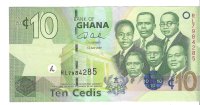 Billetes - Africa - Ghana - 39a - SC - 2007 - 10 cedi - Num.ref: RL7984285