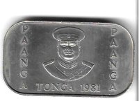 Monedas - Oceania - Tonga - 72 - 1981 - Pa'anga