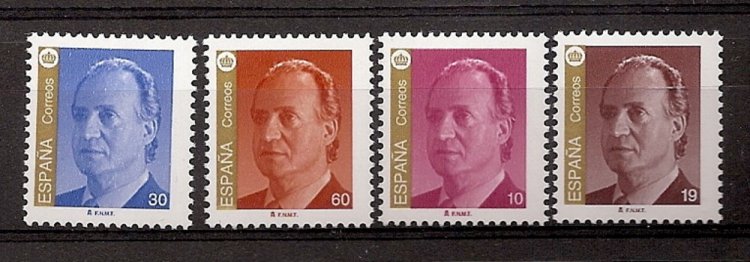 Sellos - Países - España - 2º Cent. (Series Completas) - Juan Carlos I - 1995 - 3378/81 - ** - Click en la imagen para cerrar