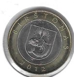 Monedas - Europa - Lituania - 183.1 - 2012 - 2 lita
