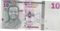 Billetes - Africa - Swazilandia - A44 - SC - 2024 - 10 emalangeni - Num.ref: EA0022309