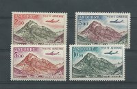 Andorra - Correo Francés - Series completas - ** - 1961/64 - 181/184 - Nuevos