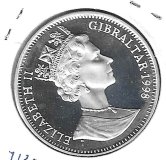 Monedas - Europa - Gibraltar - 718A - 1998 - crown - plata - PROOF