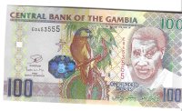 Billetes - Africa - Gambia - 41 - SC - 2023 - 100 dalasis - Num.ref: E0453555