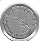 Monedas - America - Paraguay - 7 - 1903 - 10 ct