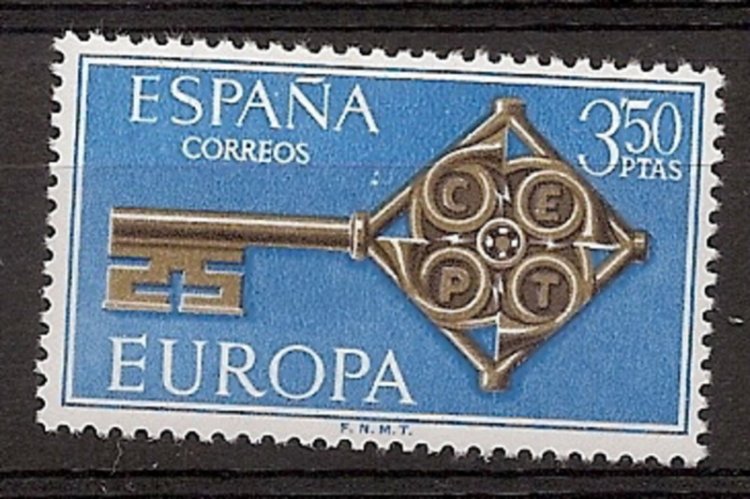 Sellos - Países - España - 2º Cent. (Series Completas) - Estado Español - 1968 - 1868 - ** - Click en la imagen para cerrar
