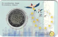 Monedas - Euros - 2€ - Belgica - SC - 2024 - Presidencia UE