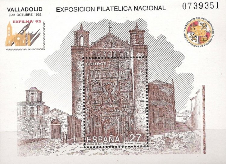 Sellos - Países - España - 2º Cent. (Series Completas) - Juan Carlos I - 1992 - 3222 - ** - Click en la imagen para cerrar