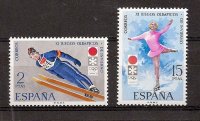 Sellos - Países - España - 2º Cent. (Series Completas) - Estado Español - 1972 - 2074/75 - **