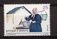 Sellos - Países - Andorra - Correo Español - Series completas - 1992 - 229 - **