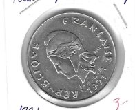 Monedas - Europa - Francia (Polinesia francesa) - 13 - 1991 - 50 francos