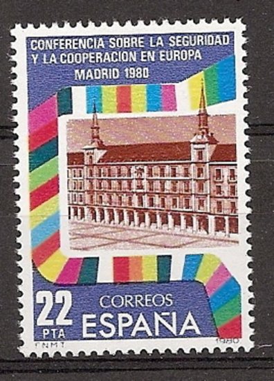 Sellos - Países - España - 2º Cent. (Series Completas) - Juan Carlos I - 1980 - 2592 - ** - Click en la imagen para cerrar