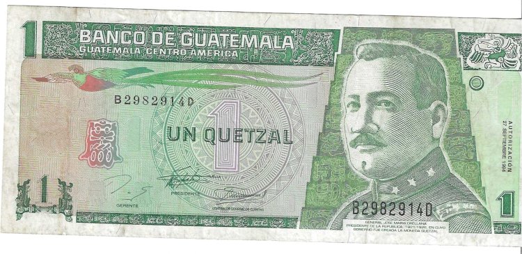 Billetes - America - Guatemala - 87B - MBC - 1994 - qetzal - Num.ref: B2982914D - Click en la imagen para cerrar