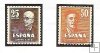 Sellos - Países - España - 1º Cent. (Series Completas) - 1015/16 - **