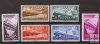 Sellos - PaÃses - España - 2º Cent. (Series Completas) - Estado Español - 1958 - 1232/37 - **