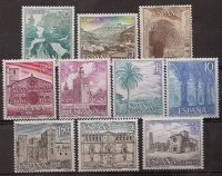 Sellos - Países - España - 2º Cent. (Series Completas) - Estado Español - 1966 - 1726/35 - **