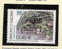 Sellos - Países - Andorra - Correo Español - Series completas - 2001 - 285 - **