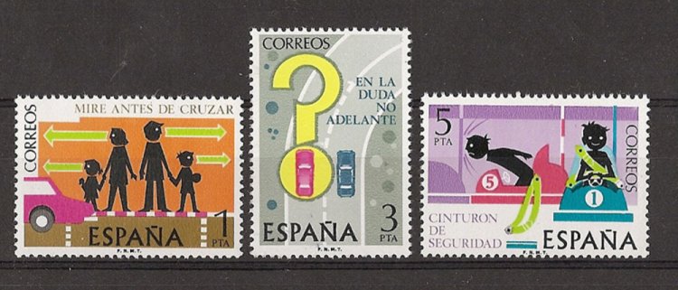 Sellos - Países - España - 2º Cent. (Series Completas) - Juan Carlos I - 1976 - 2312/14 - ** - Click en la imagen para cerrar