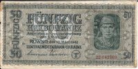 Billetes - Europa - Ucraina - 54 - mbc - 1942 - 50 korb. - num.ref: 22042369 - Ocupacion alemana