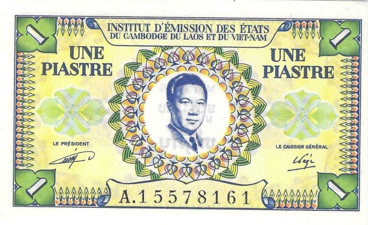 Billetes - Asia - Indochina Francesa - 104 - SC - 1953 - Piastra - Vietnam - Num.ref: A15578161 - Click en la imagen para cerrar