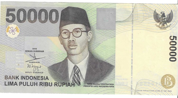 Billetes - Asia - Indonesia - 139 - SC - 1999 - 50000 rupias - Num.ref: JER183584 - Click en la imagen para cerrar